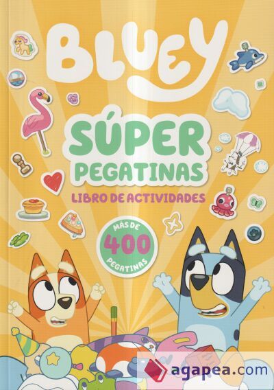 Bluey. Actividades - Súper pegatinas Bluey. Actividades - Súper pegatinas