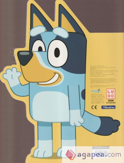 Bluey: Bluey se divierte. Libro de cartón