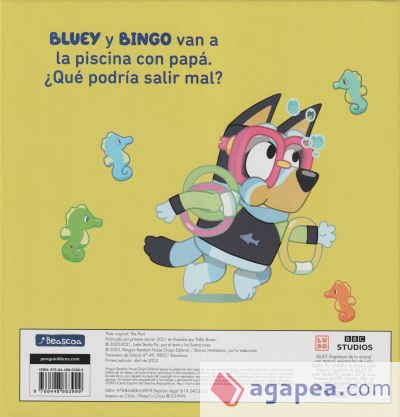  Bluey. Un cuento - La piscina (edición en español