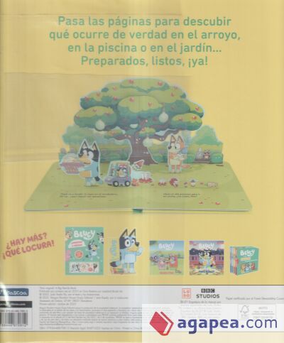 Bluey. Libro de cart&oacute;n con solapas - El gran libro Pop-up de Bluey