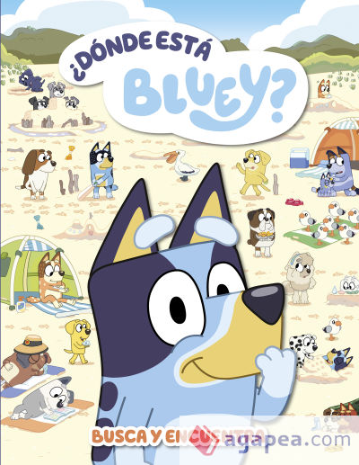 Bluey. Libro juguete - ¿Dónde está Bluey? (edición en español)