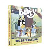 Portada de Bluey. Llibre de cartr&oacute; amb solapes - Joc a l'aire lliure