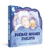 Portada de Buenas noches, Ovejita (La ovejita que vino a cenar. Libro de cartón)