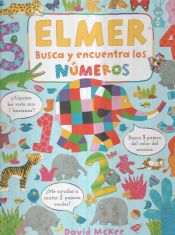 Portada de Busca y encuentra los números de Elmer