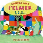 Portada de Compta amb l'Elmer 1,2,3... (L'Elmer. Mans petitones) (Ebook)