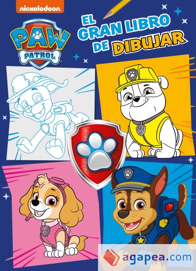 El gran libro de dibujar (Paw Patrol | Patrulla Canina)