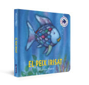 Portada de El peix irisat. Llibre de cartró (Mans petitones)