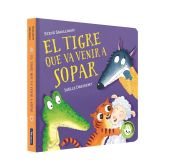 Portada de El tigre que va venir a sopar (Mans petitones)