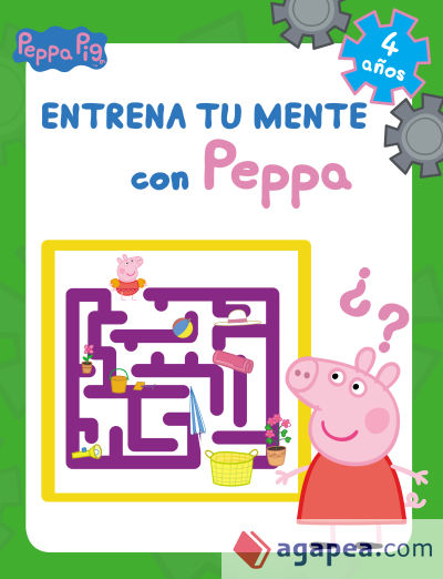 Entrena tu mente con Peppa. 4 años (Peppa Pig. Cuaderno de actividades)