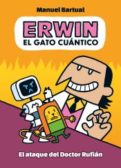 Portada de Erwin, el gato cuántico 2 - El ataque del doctor Rufián