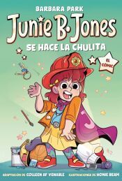 Portada de Junie B. Jones se hace la chulita. El cómic