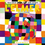 Portada de L'Elmer. Una edició pop-up amb solapes