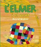 Portada de L'Elmer i el vent (L'Elmer. Àlbum il·lustrat) (Ebook)