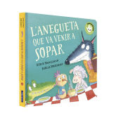 Portada de L'anegueta que va venir a sopar (L'ovelleta que va venir a sopar. Mans petitones)