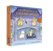 Portada de La ovejita y la casa encantada (La ovejita que vino a cenar. Libro de cart&oacute;n con mecanismos)
