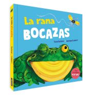 Portada de La rana bocazas. Un libro pop-up