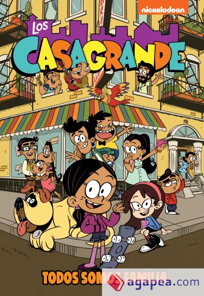 Los Casagrande 1. Todos somos familia (Una casa de locos. Cómic)