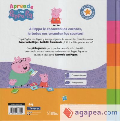 Peppa Pig. Lectoescritura - Aprende con Peppa. Caperucita y La bella durmiente