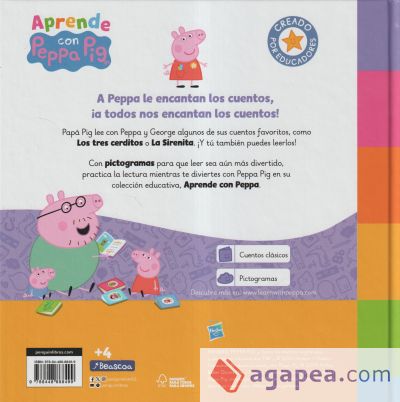 Peppa Pig. Lectoescritura - Aprende con Peppa. La sirenita y Los tres cerditos