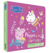 Portada de Peppa Pig. Libro Pop-Up - Peppa y las sirenas