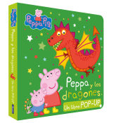 Portada de Peppa Pig. Libro Pop-Up - Peppa y los dragones