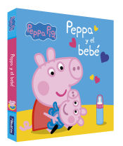 Portada de Peppa Pig. Libro de cartón - Peppa Pig y el bebé