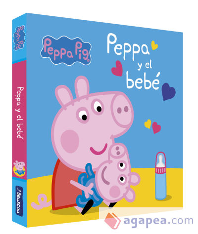 Peppa Pig. Libro de cartón - Peppa Pig y el bebé