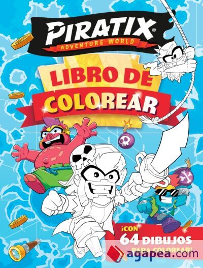 Piratix. Actividades - Libro de colorear Piratix. Actividades - Libro de colorear