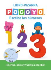 Portada de Pocoyó. Lectoescritura - Escribo los números. (Libro-pizarra)