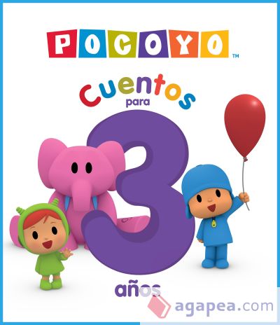 Pocoyó. Recopilatorio de cuentos - Cuentos para 3 años (5 cuentos)