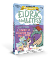 Portada de Quina fantasia! La família de les lletres creix amb alegria. Pack amb 2 llibres: l'unicorn i el drac de les lletres