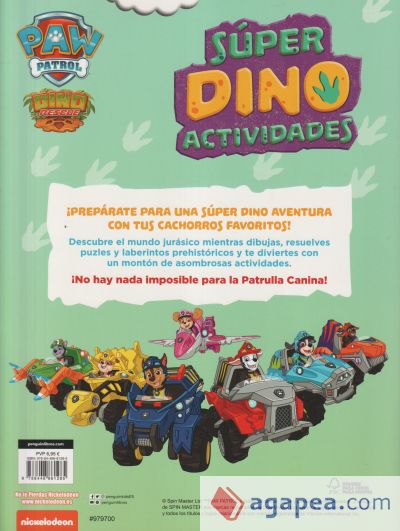 Súper DINO ACTIVIDADES (Paw Patrol | Patrulla Canina. Actividades)