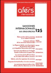 Portada de REVISTA CIDOB D' AFERS 125 SANCIONES INTERNACIONALES, SUS OTROS EFECTOS