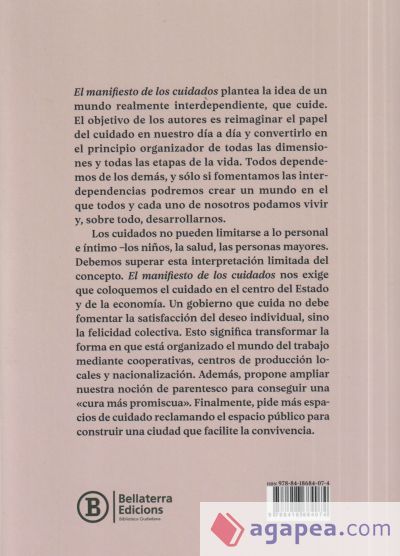 Manifiesto de los cuidados, El Manifiesto de los cuidados, El