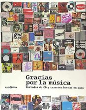 Portada de GRACIAS POR LA MUSICA. PORTADAS DE CD Y CASSETTE HECHAS EN CASA CASTELLANO-FRANCES-INGLES