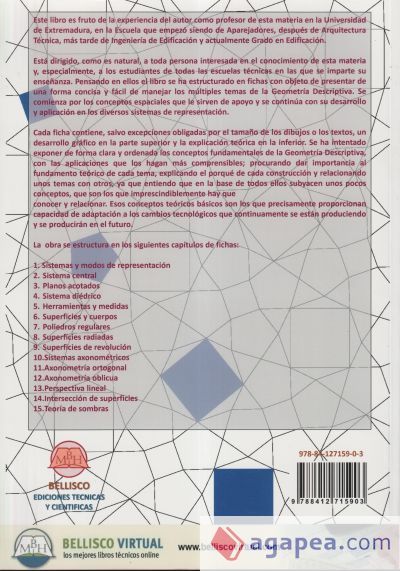 Fichas de geometr&iacute;a descriptiva