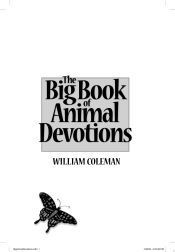 Portada de The Big Book of Animal Devotions: 250 Daily Readings about God's Amazing Creation