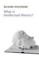 Portada de What Is Intellectual History