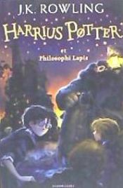 Portada de Harrius Potter et philosophi lapis (latín)