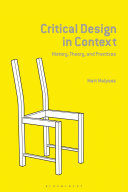 Portada de Critical Design in Context: History, Theory, and Practice