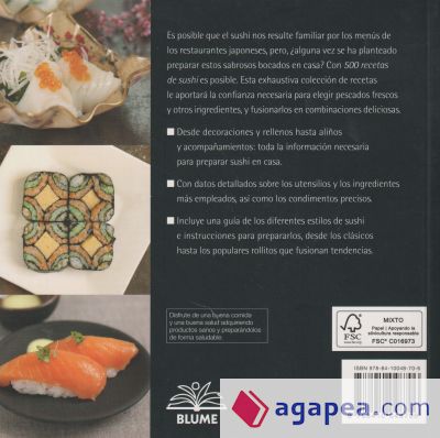 500 recetas de sushi (2024)