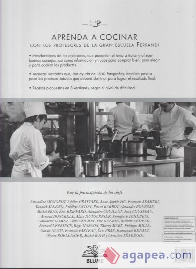 Gran curso de cocina. Ferrandi Paris