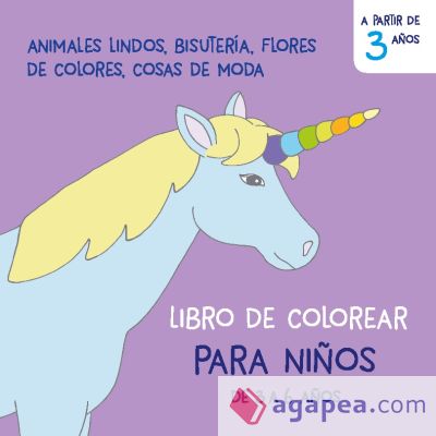Libro de colorear para ninos de 3 a 6 anos