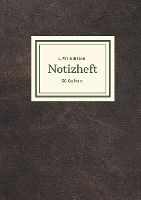 Portada de Dunnes Notizheft A5 liniert - Notizbuch 30 Seiten