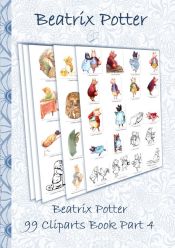 Portada de Beatrix Potter 99 Cliparts Book Part 4 ( Peter Rabbit ): Sticker, Icon, Clipart, Cliparts, download, Internet, Dropbox, Original, Children's books, ch