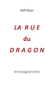 Portada de La rue du Dragon: Kriminalgeschichte