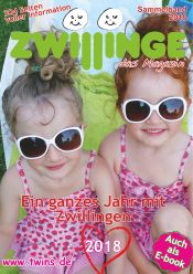 Portada de Zwillinge - das Magazin: Ein ganzes Jahr mit Zwillingen 2018
