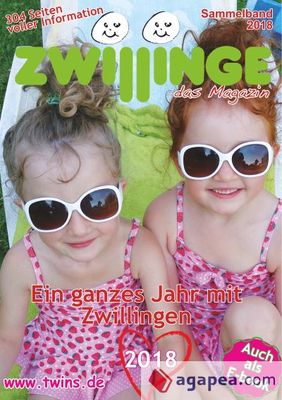 Zwillinge - das Magazin: Ein ganzes Jahr mit Zwillingen 2018