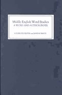 Portada de Middle English Word Studies: A Word and Author Index