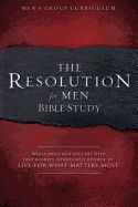 Portada de The Resolution for Men Bible Study